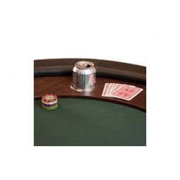 Porta-copos para mesas de poker