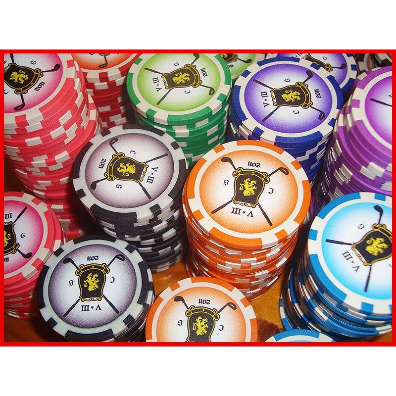 Personalización de fichas de poker ABS