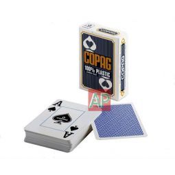 Barajas de cartas de poker en plástico Jumbo Face de Copag