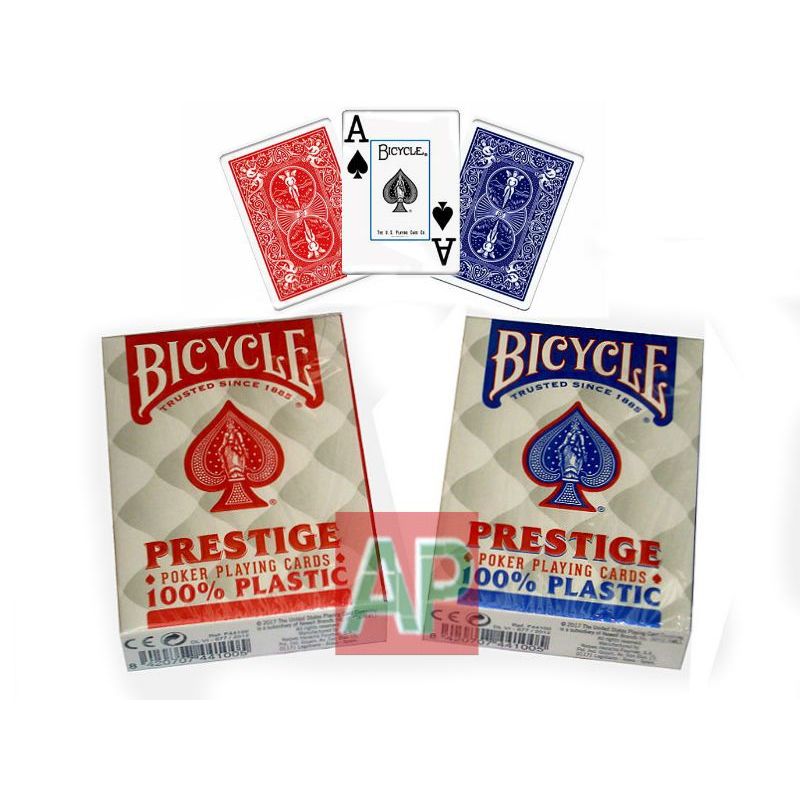 Baraja de poker Bicycle Prestige 100 % plástico