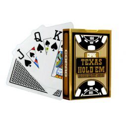 Barajas Copag de plástico, mod Texas Holdem Gold