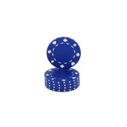 Fichas de poker suited azul