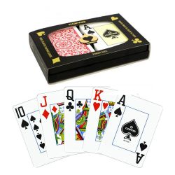 Copag Jumbo Index 1546 Playing Cards, red and blue