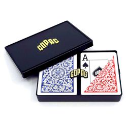 Copag Jumbo Index 1546 Playing Cards, red and blue 2