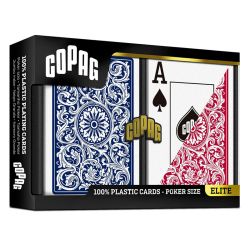 Copag Jumbo Index 1546 Playing Cards, red and blue 3