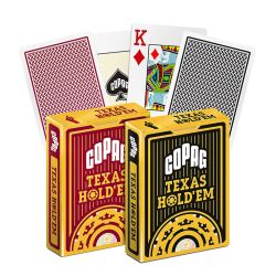 Barajas Copag de plástico, mod Texas Holdem Gold