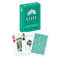 Elite plastic poker card from Copag