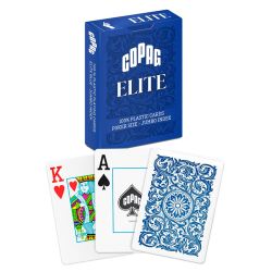 Baraja de poker Élite azul